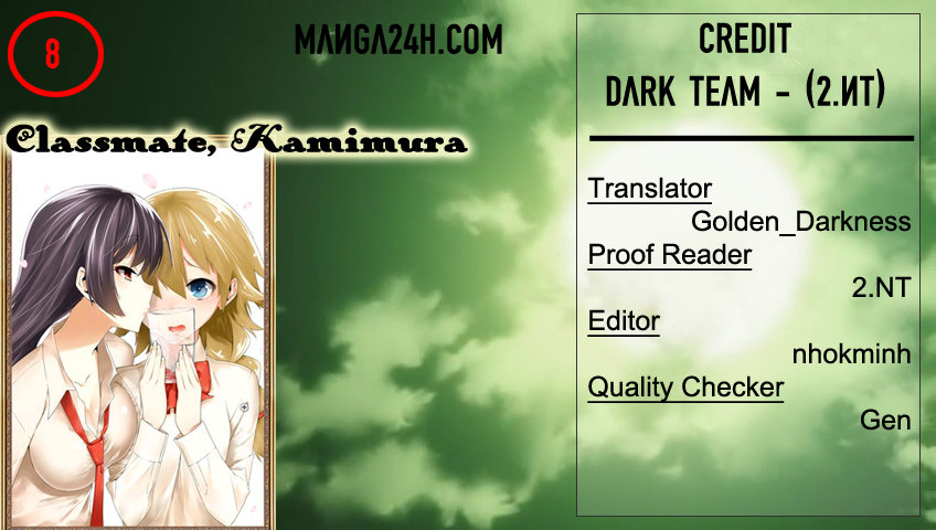 Classmate, Kamimura Yuuka Wa Kou Itta Chapter 8 - Trang 2