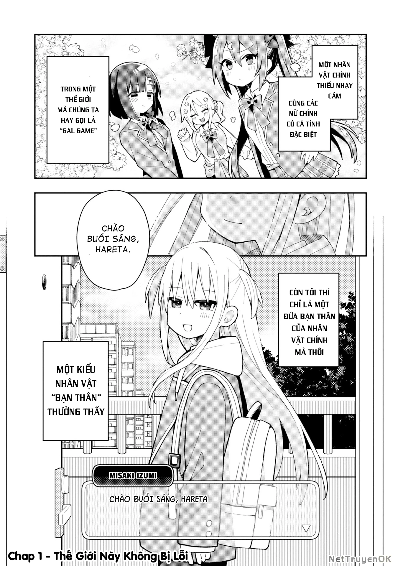 Misaki-Kun Wa Kouryaku Chara Janai Chapter 1 - Trang 2