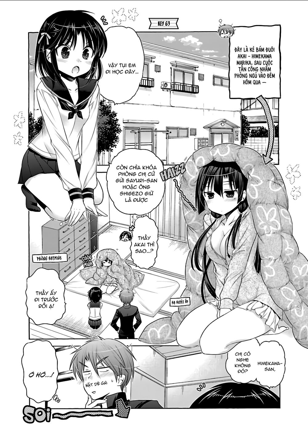 Kanojo No Kagi Wo Akeru Houhou Chapter 63 - Trang 2