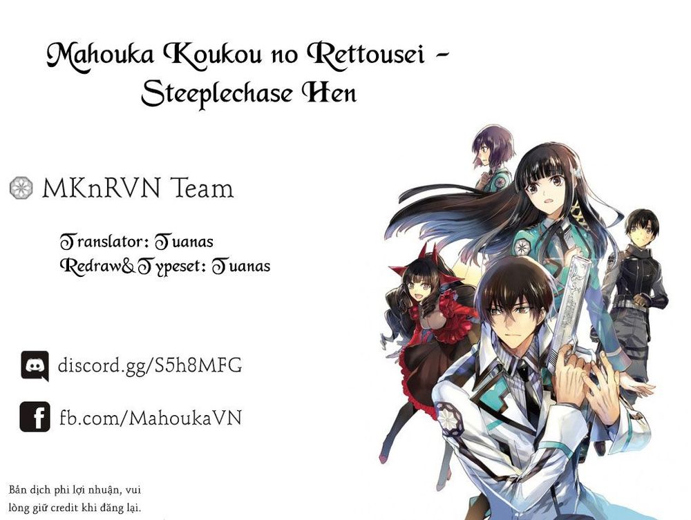 Mahouka Koukou No Rettousei – Steeplechase Hen Chapter 2 - Trang 2