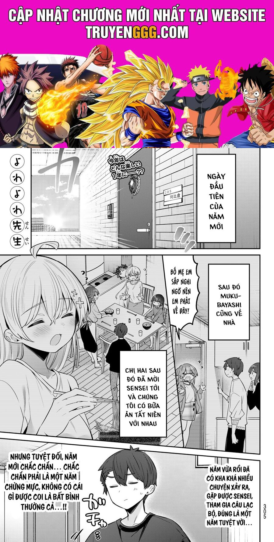 Yowa Yowa Sensei Chapter 99 - Trang 2