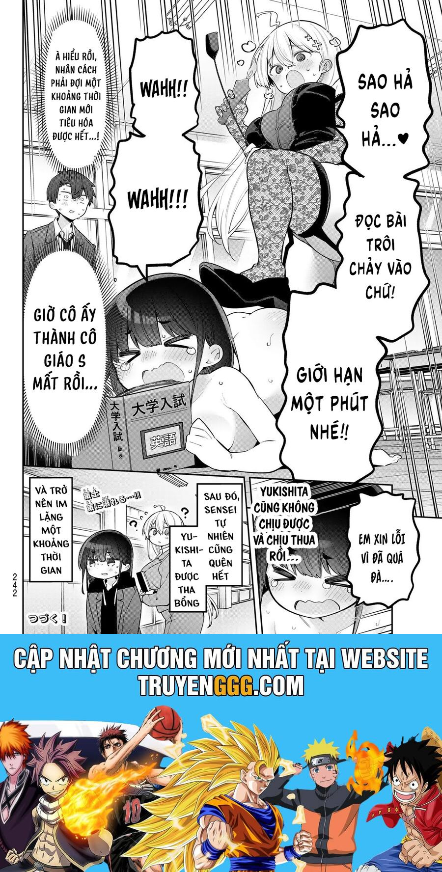 Yowa Yowa Sensei Chapter 91 - Trang 2