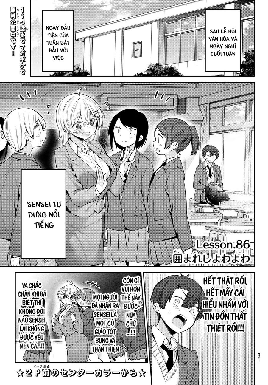 Yowa Yowa Sensei Chapter 86 - Trang 2