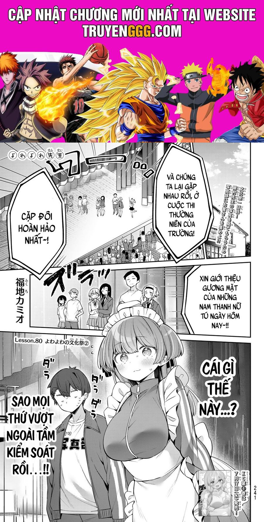 Yowa Yowa Sensei Chapter 80 - Trang 2