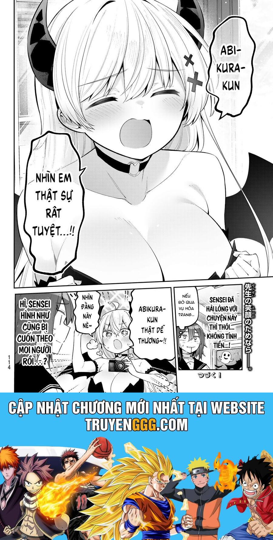 Yowa Yowa Sensei Chapter 66 - Trang 2