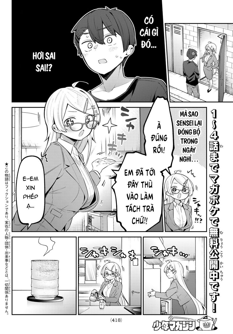 Yowa Yowa Sensei Chapter 64 - Trang 2