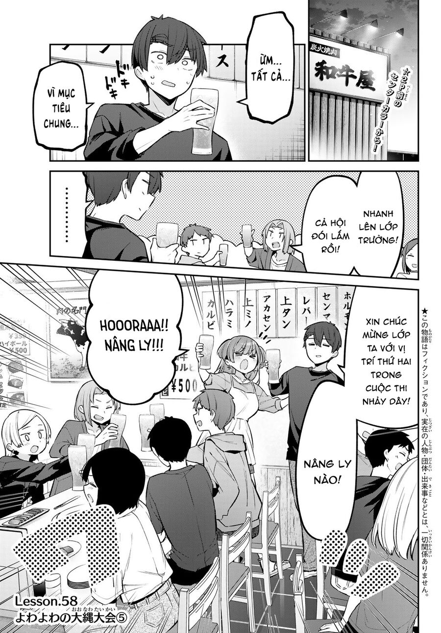 Yowa Yowa Sensei Chapter 58 - Trang 2