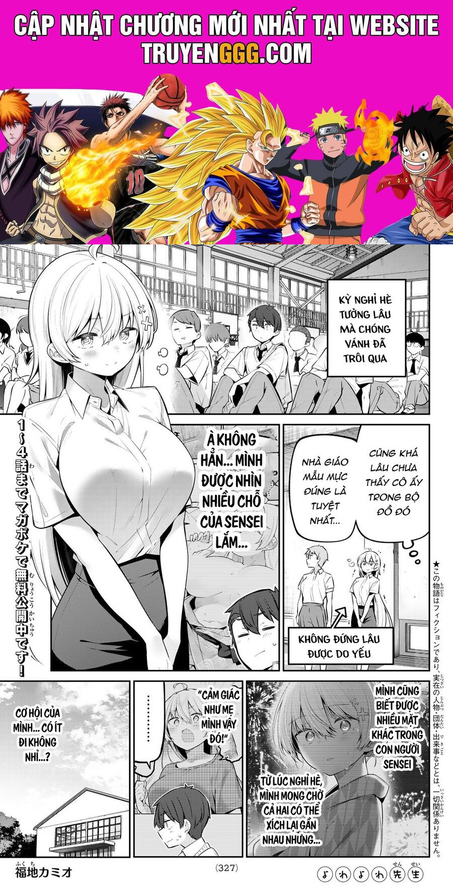 Yowa Yowa Sensei Chapter 44 - Trang 2