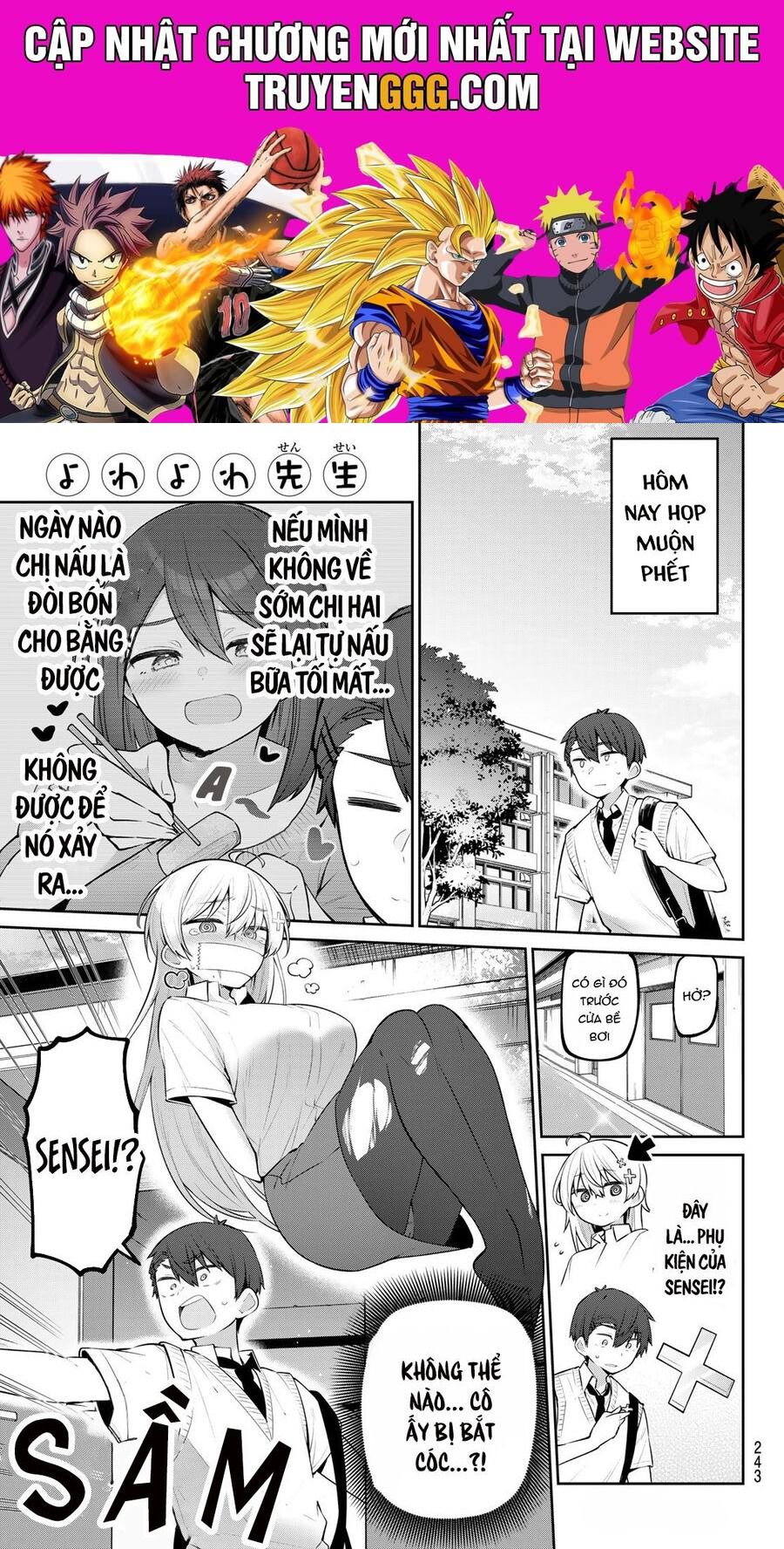 Yowa Yowa Sensei Chapter 23 - Trang 2