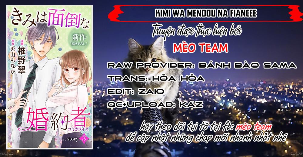 Kimi Wa Mendou Na Fiancee Chapter 3 - Trang 2