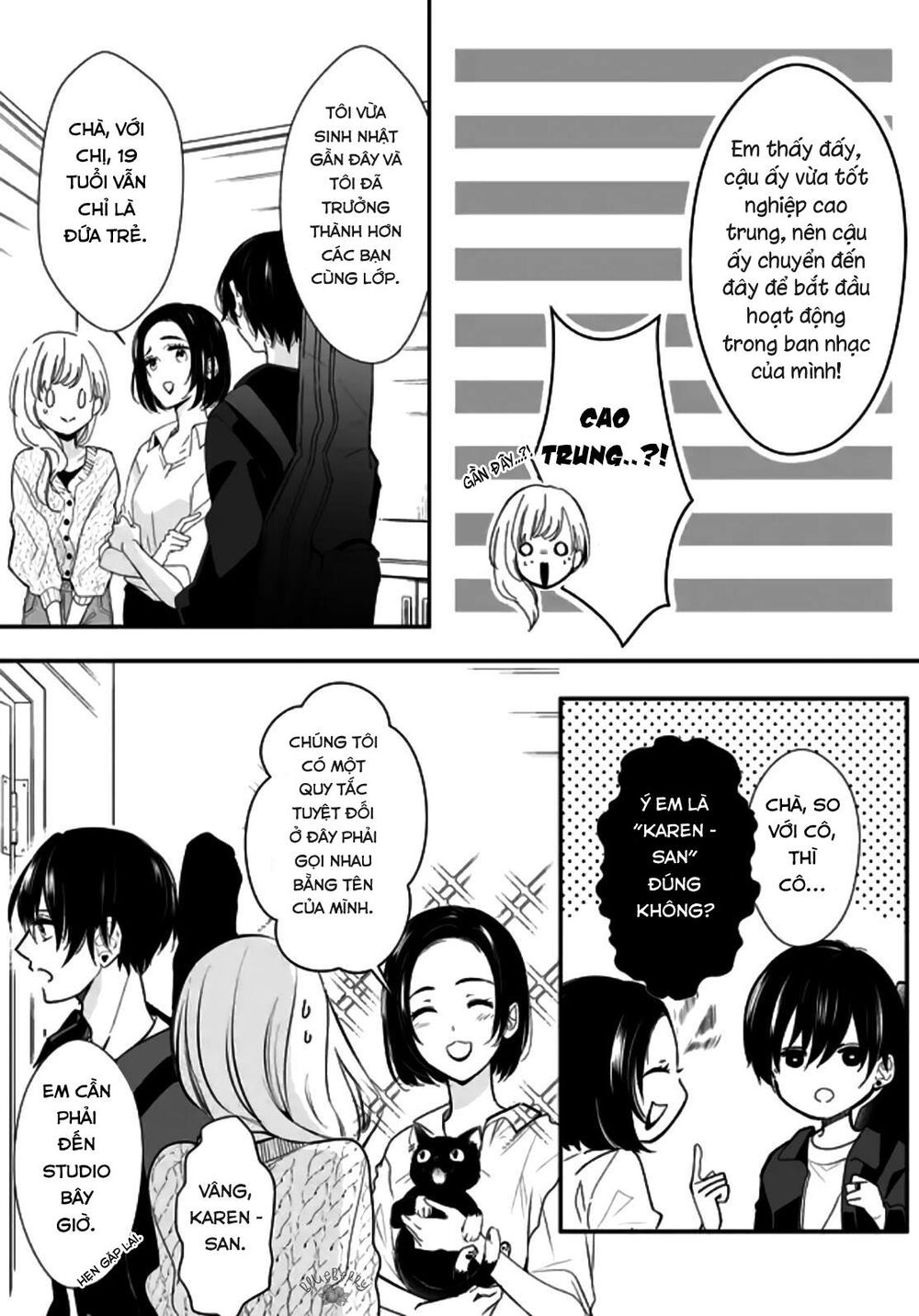 Mugi-Kun Koi Wo Shite Wa Ikenai Chapter 1 - Trang 2