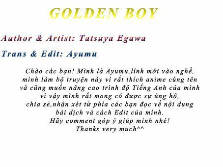 Golden Boy Chapter 6 - Trang 2