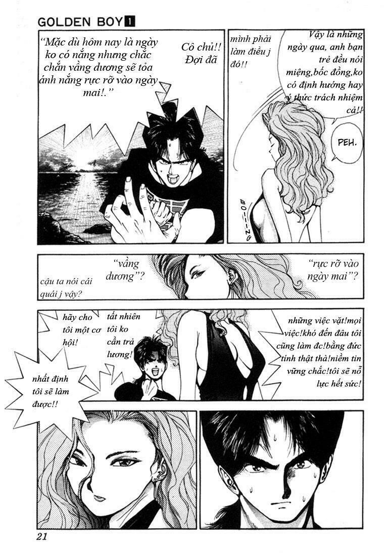 Golden Boy Chapter 1 - Trang 2