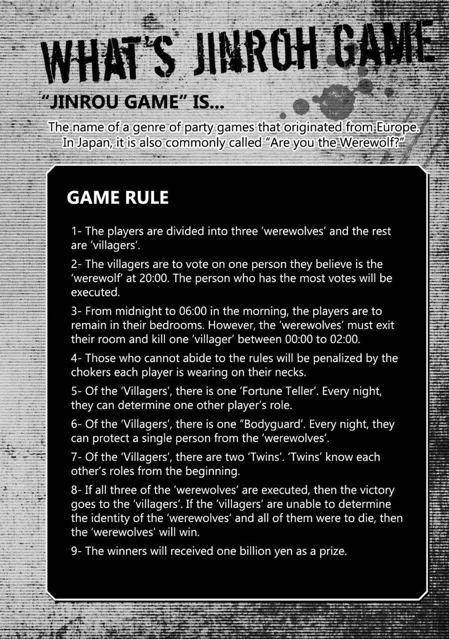 Jinrou Game 2 – The Beast Side Chapter 7 - Trang 2