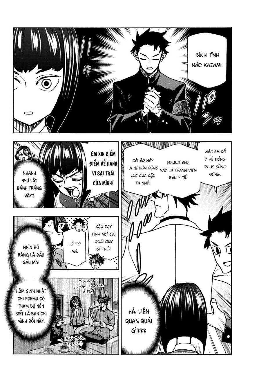 Ponkotsu Fuukiin To Skirt Take Ga Futekisetsu Na Jk No Hanashi Chapter 62 - Trang 2