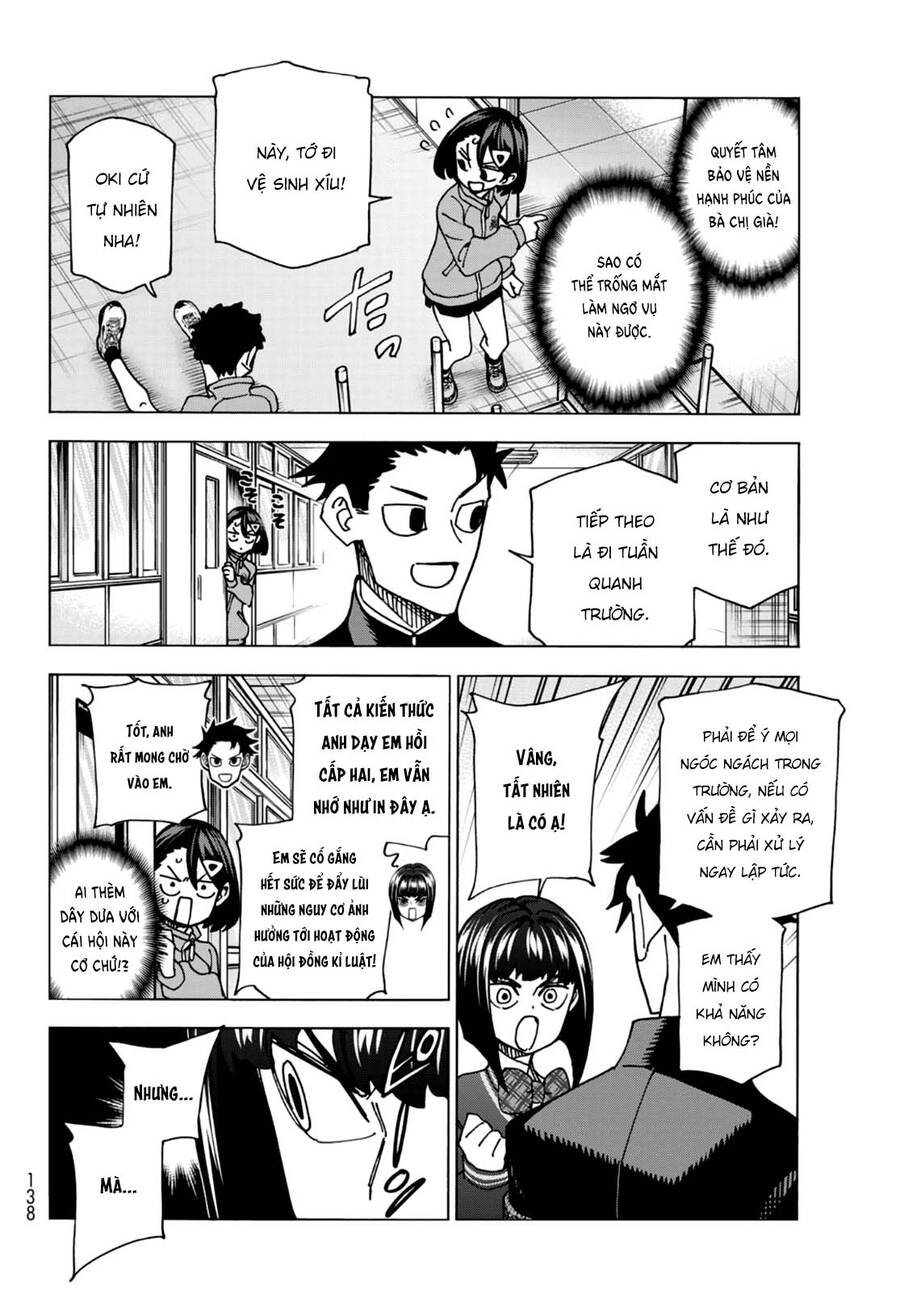 Ponkotsu Fuukiin To Skirt Take Ga Futekisetsu Na Jk No Hanashi Chapter 62 - Trang 2