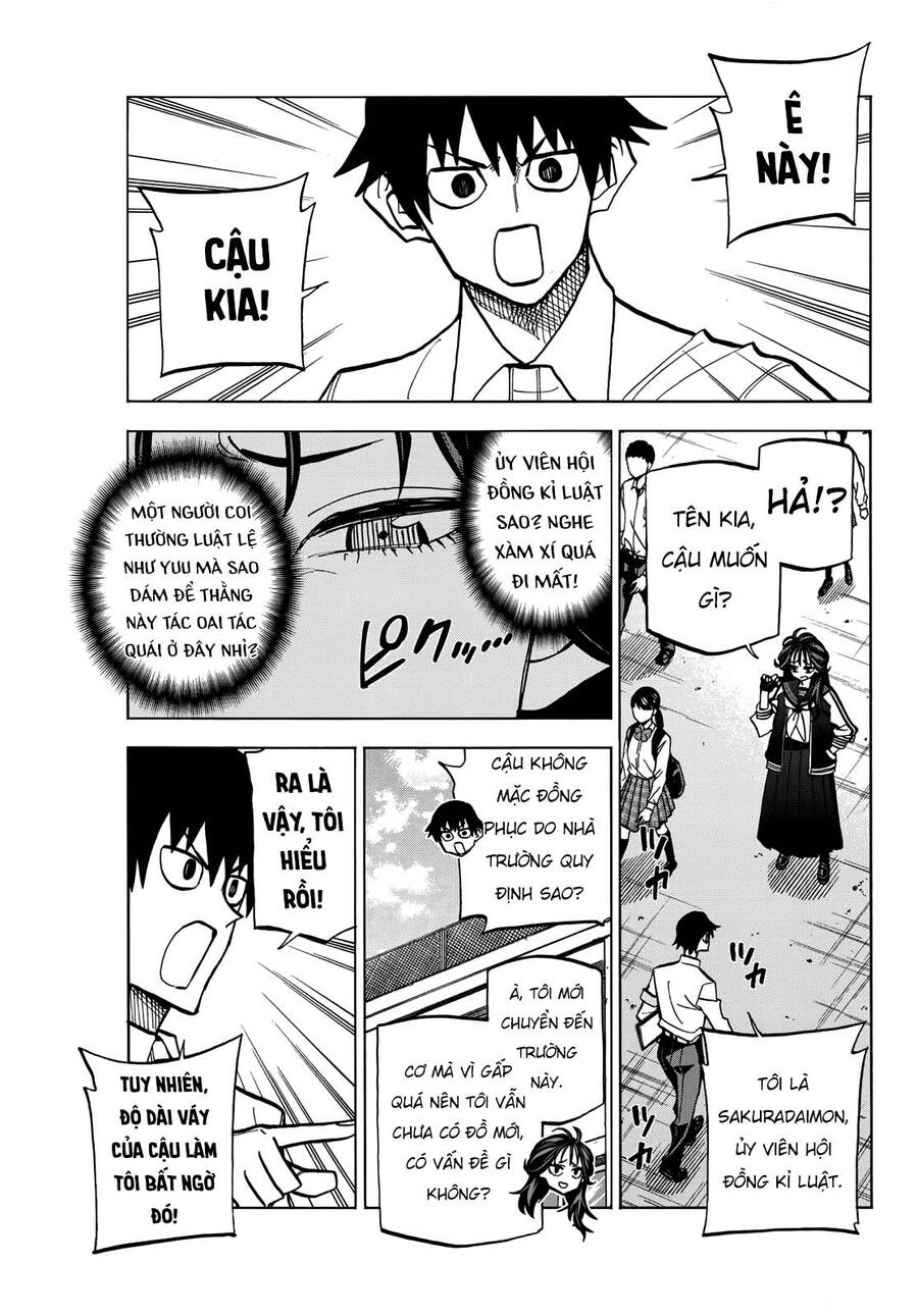 Ponkotsu Fuukiin To Skirt Take Ga Futekisetsu Na Jk No Hanashi Chapter 37 - Trang 2