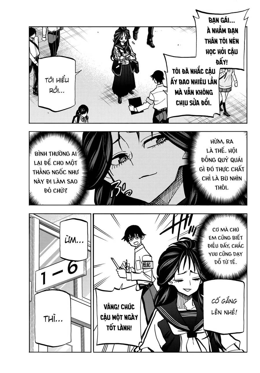 Ponkotsu Fuukiin To Skirt Take Ga Futekisetsu Na Jk No Hanashi Chapter 37 - Trang 2