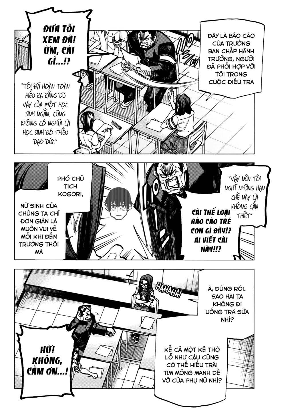 Ponkotsu Fuukiin To Skirt Take Ga Futekisetsu Na Jk No Hanashi Chapter 8 - Trang 2