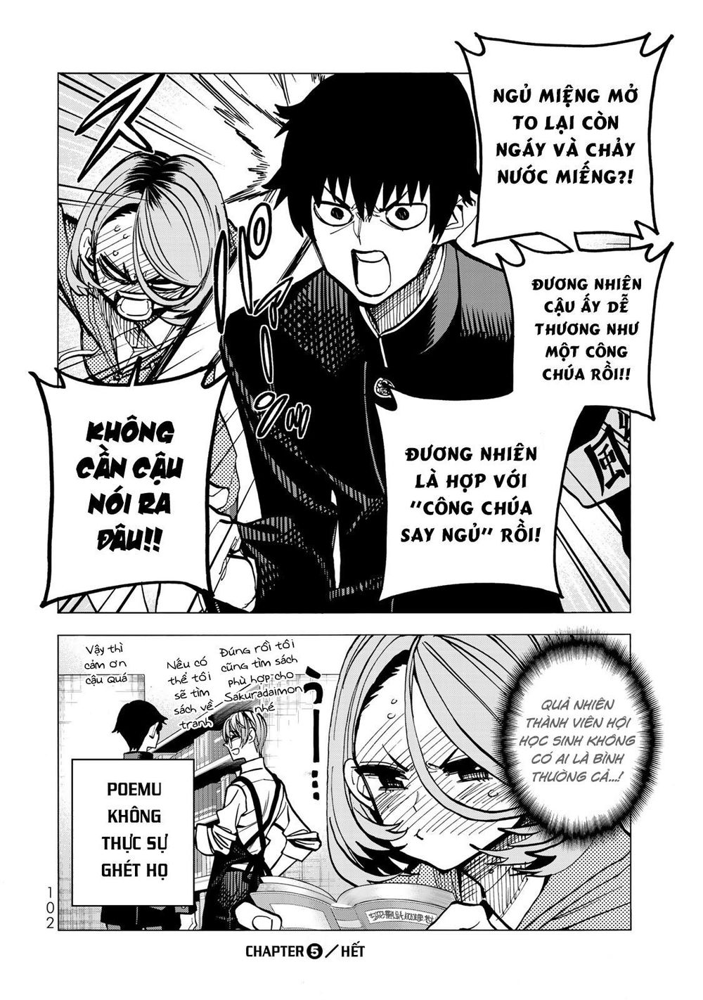 Ponkotsu Fuukiin To Skirt Take Ga Futekisetsu Na Jk No Hanashi Chapter 5 - Trang 2