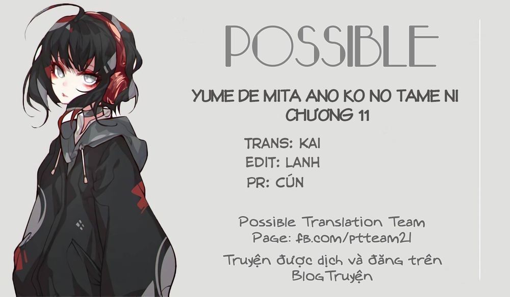 Yume De Mita Ano Ko No Tame Ni Chapter 11 - Trang 2