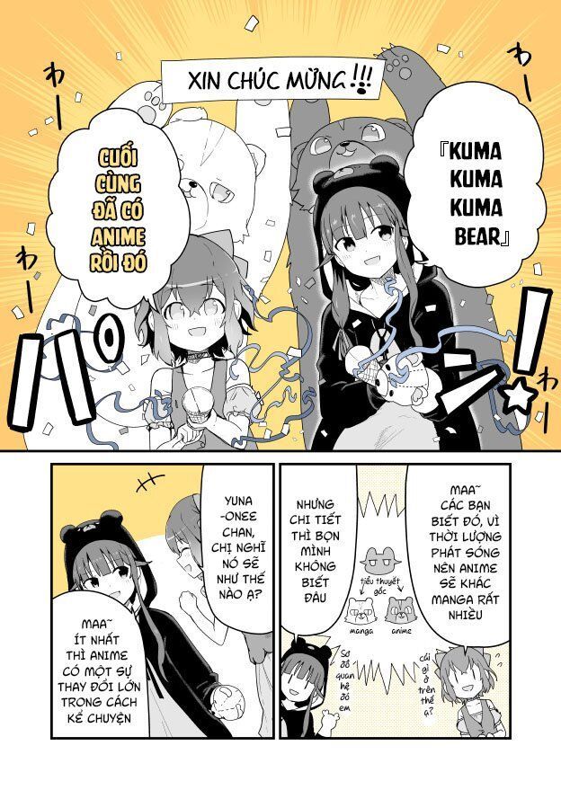 Kuma Kuma Kuma Bear Chapter 39.5 - Trang 2