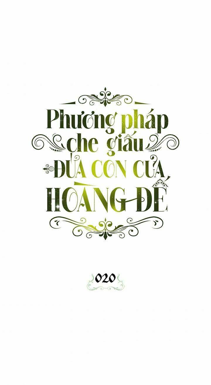 Phương Pháp Che Giấu Đứa Con Của Hoàng Đế Chapter 20 - Trang 2