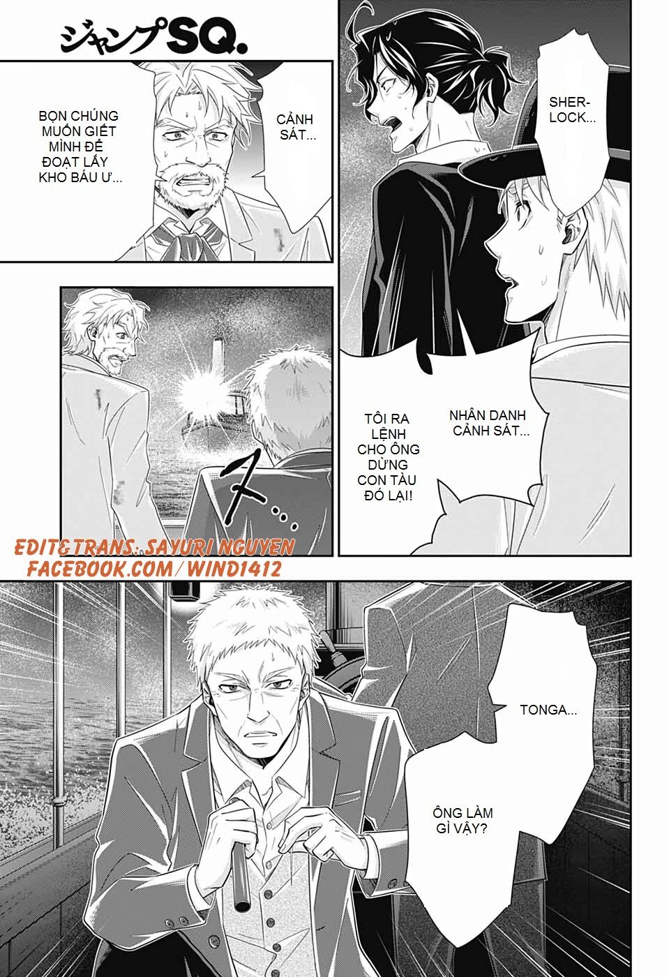 Yukoku No Moriarty Chapter 43 - Trang 2