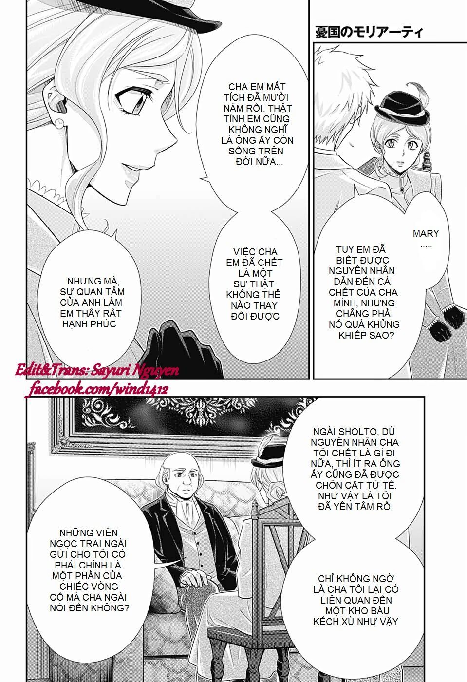 Yukoku No Moriarty Chapter 41 - Trang 2