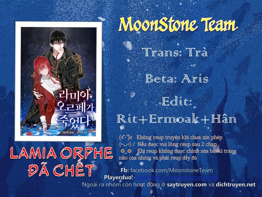 Lamia Orphe Đã Chết Chapter 11 - Trang 2