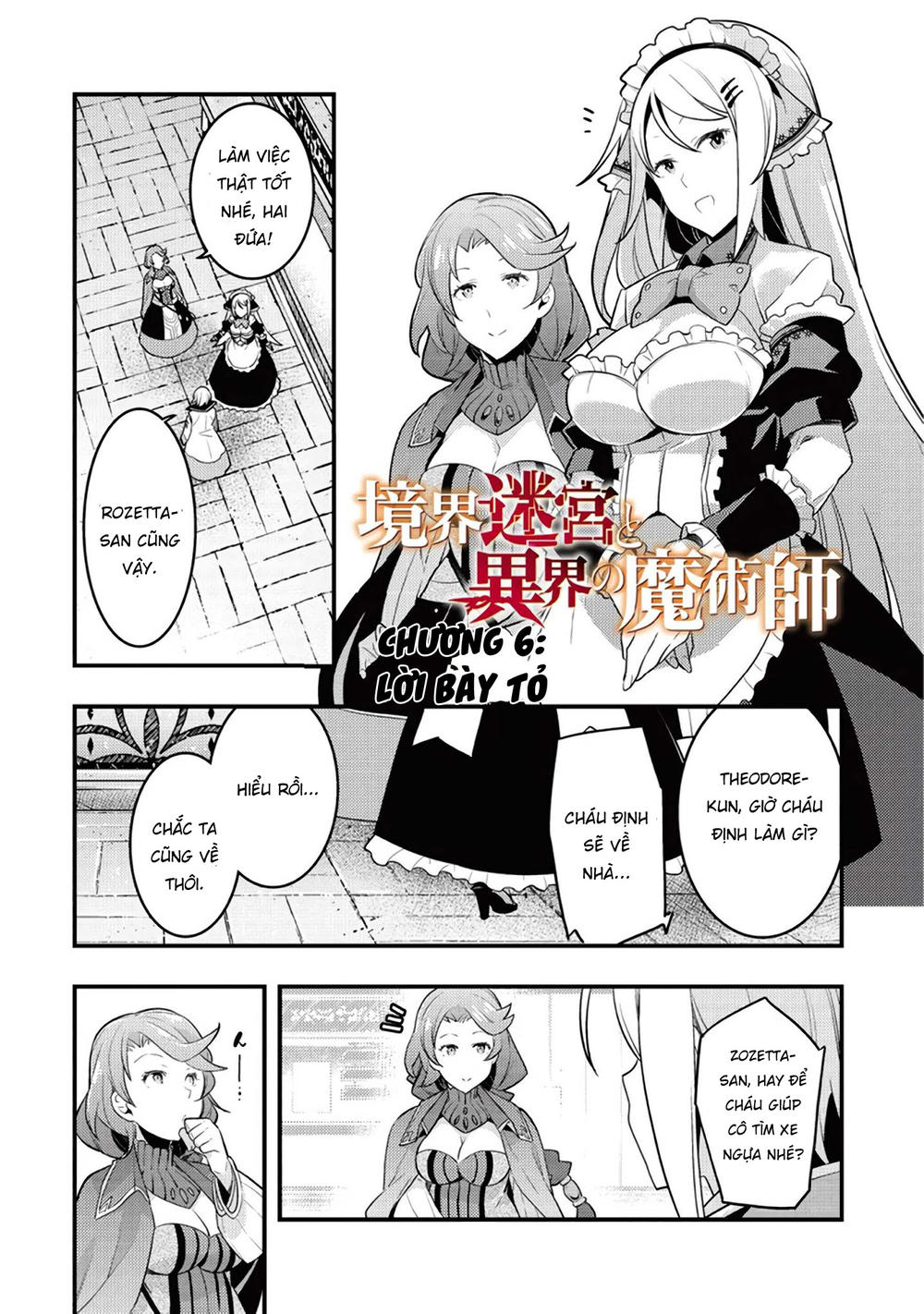 Kyoukai Meikyuu To Ikai No Majutsushi Chapter 6 - Trang 2