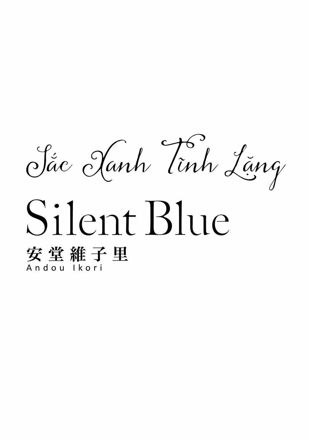 Silent Blue Chapter 1 - Trang 2