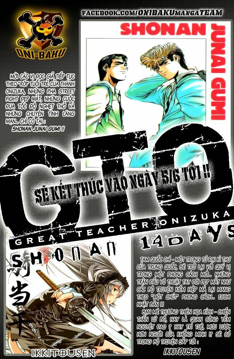 Gto: Shonan 14 Days Chapter 69 - Trang 2