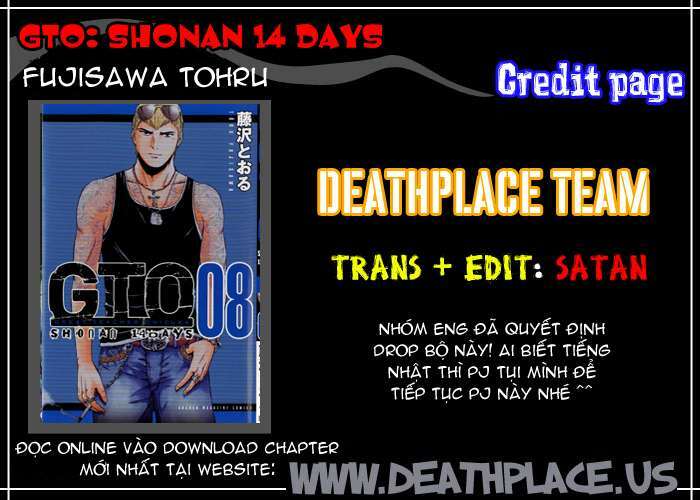 Gto: Shonan 14 Days Chapter 60 - Trang 2