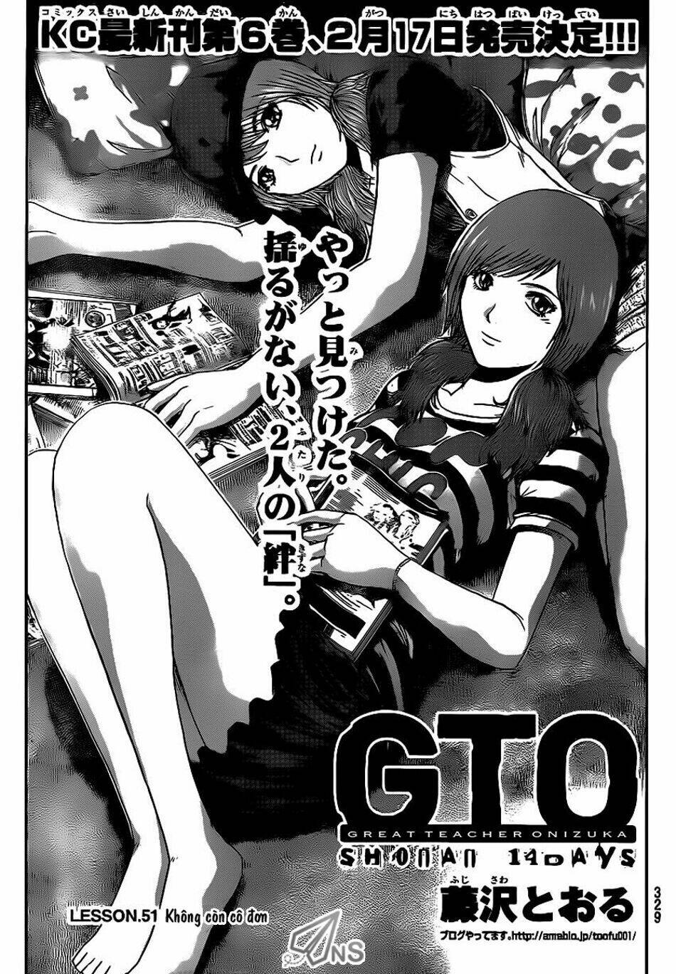 Gto: Shonan 14 Days Chapter 51 - Trang 2