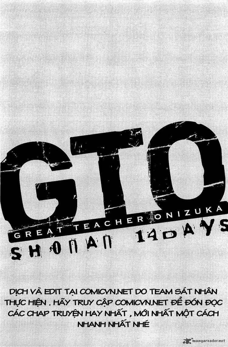 Gto: Shonan 14 Days Chapter 35 - Trang 2