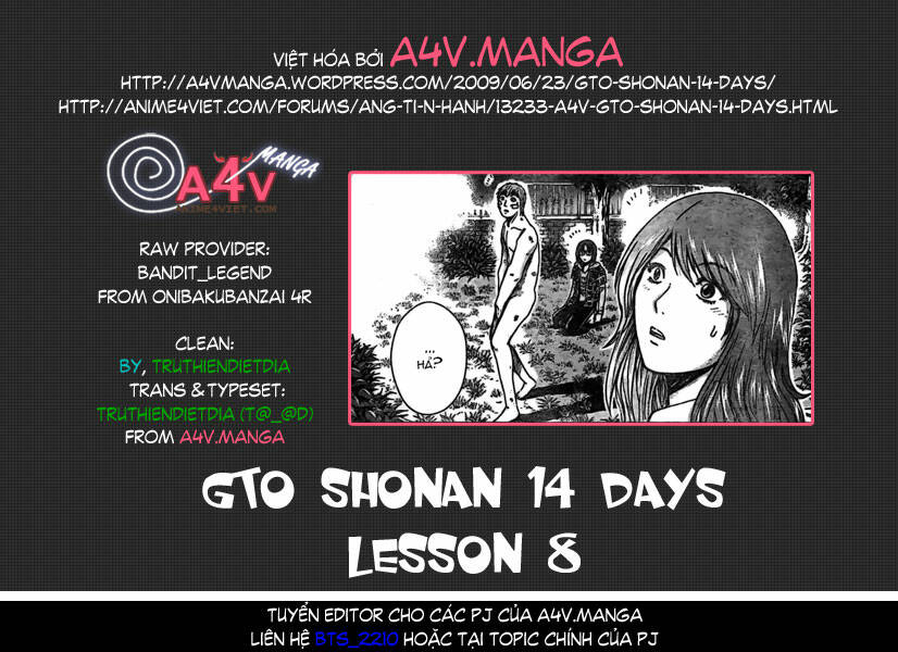 Gto: Shonan 14 Days Chapter 8 - Trang 2