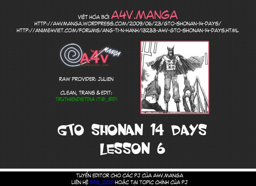 Gto: Shonan 14 Days Chapter 6 - Trang 2