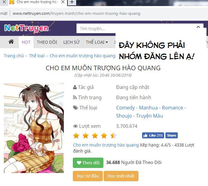 Cho Em Muôn Trượng Hào Quang Chapter 41 - Trang 2