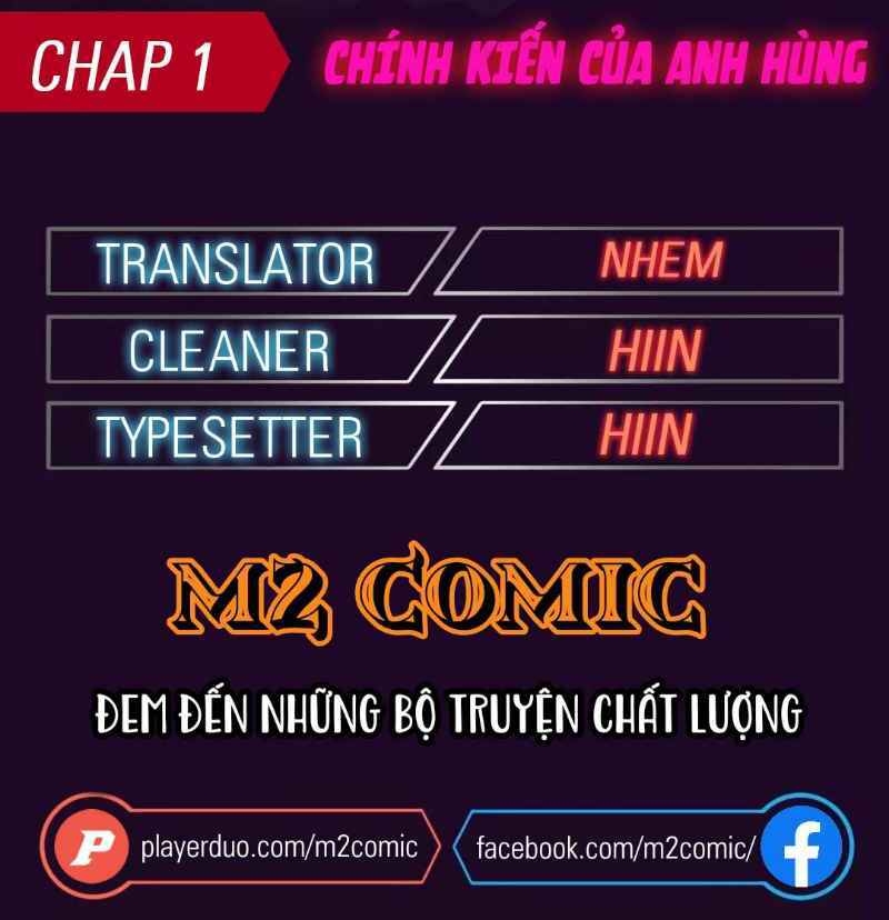 Chính Kiến Của Anh Hùng Chapter 1 - Trang 2