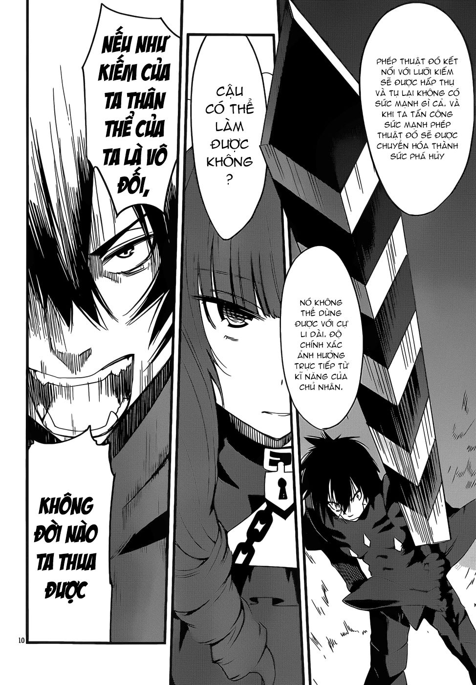 Taimadou Gakuen 35 Shiken Shoutai Chapter 16 - Trang 2