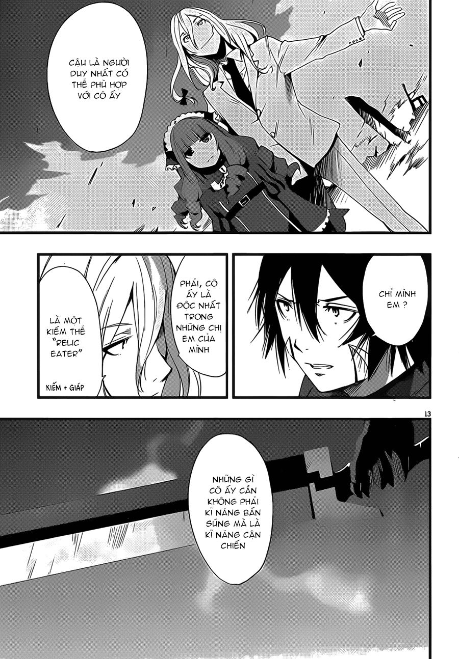 Taimadou Gakuen 35 Shiken Shoutai Chapter 15 - Trang 2