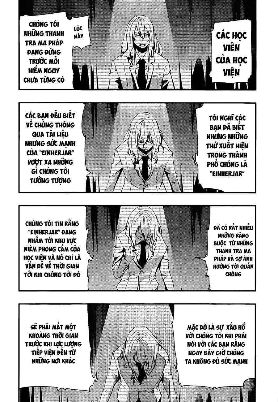 Taimadou Gakuen 35 Shiken Shoutai Chapter 10 - Trang 2