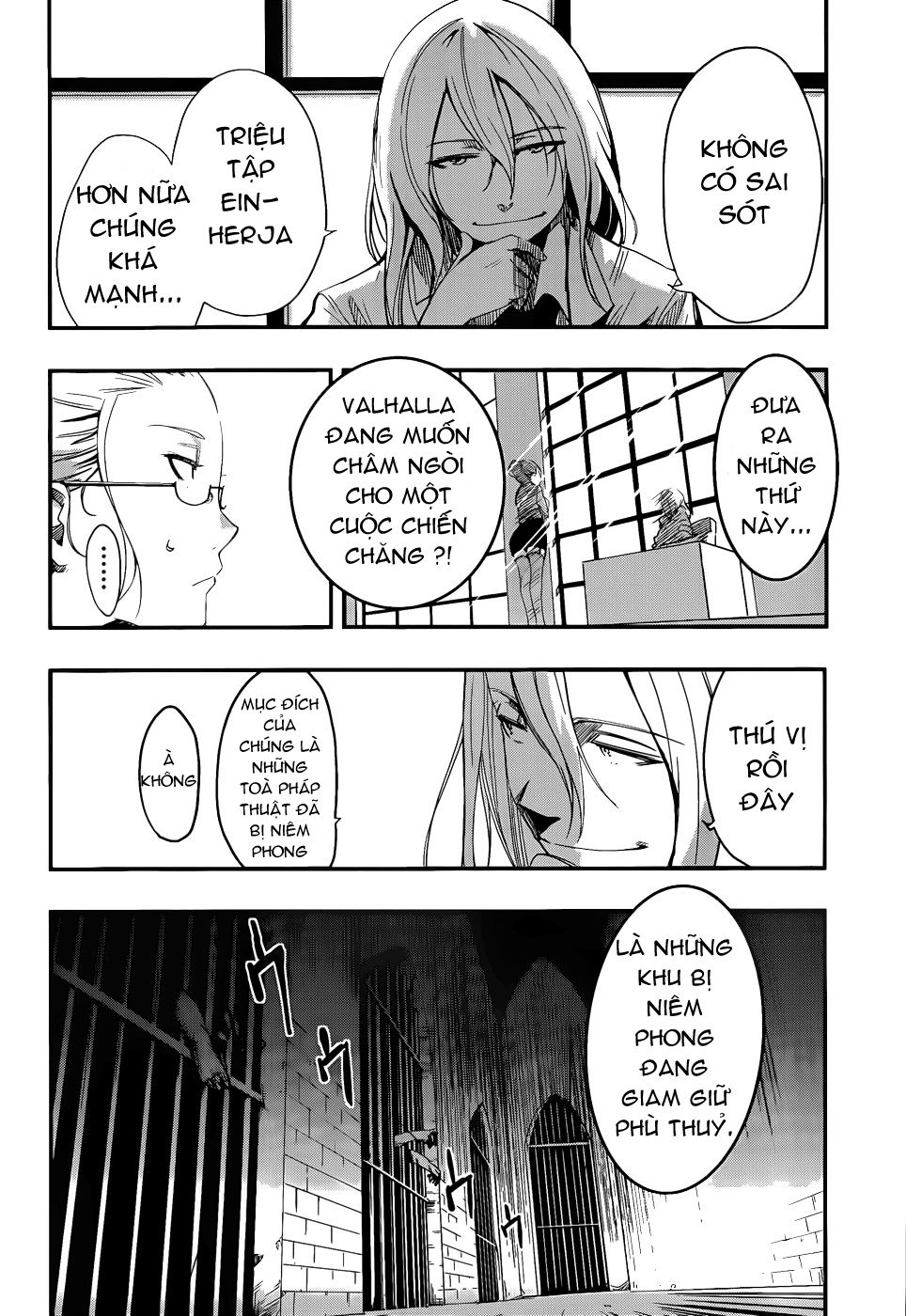 Taimadou Gakuen 35 Shiken Shoutai Chapter 9 - Trang 2