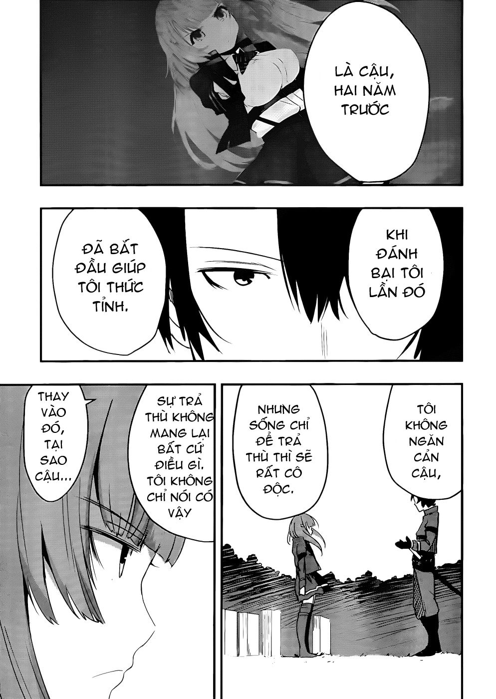 Taimadou Gakuen 35 Shiken Shoutai Chapter 8 - Trang 2