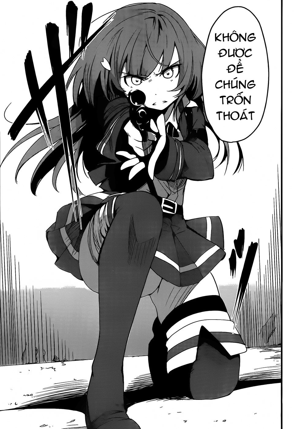 Taimadou Gakuen 35 Shiken Shoutai Chapter 7 - Trang 2