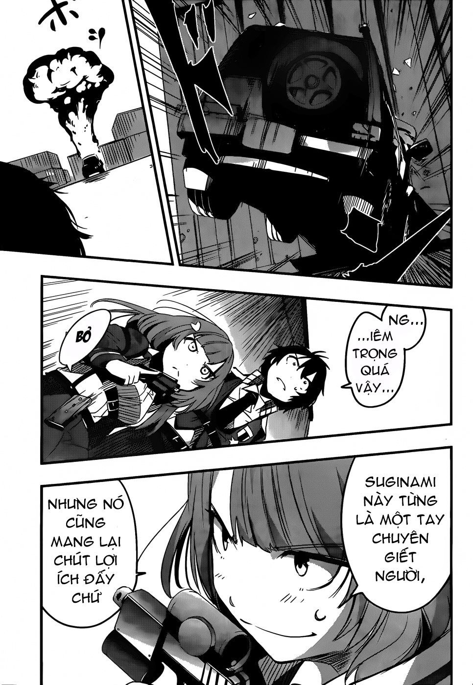 Taimadou Gakuen 35 Shiken Shoutai Chapter 7 - Trang 2