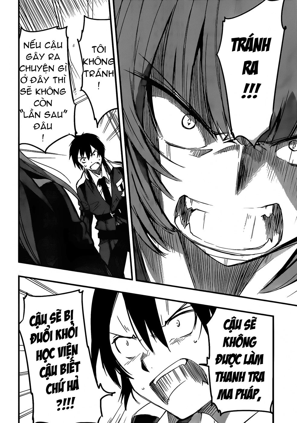 Taimadou Gakuen 35 Shiken Shoutai Chapter 7 - Trang 2