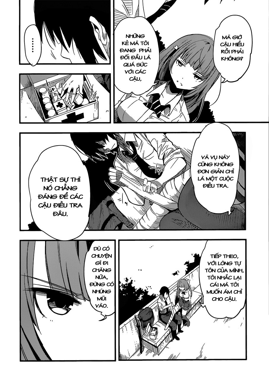 Taimadou Gakuen 35 Shiken Shoutai Chapter 6 - Trang 2