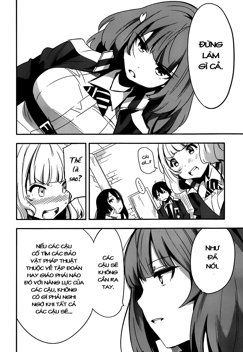 Taimadou Gakuen 35 Shiken Shoutai Chapter 5 - Trang 2